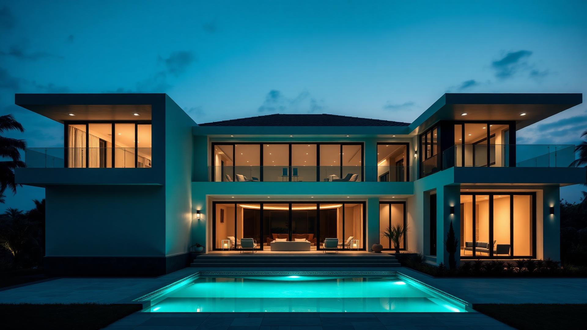 Moradia de luxo construída pela Atelier Vendòme Prestige